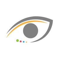 diseño de logotipo de icono de ojo vector
