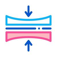 Diaper Thin Layer Icon Vector Outline Illustration