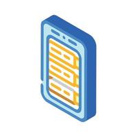 battery charger isometric icon vector illustration