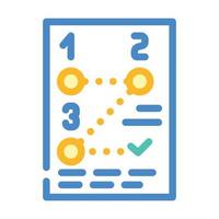 method data science color icon vector illustration