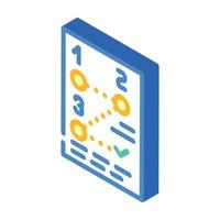 method data science isometric icon vector illustration