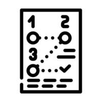 method data science line icon vector illustration