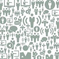 Background on user. Vector illustration