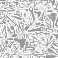 fondo gris de herramientas. una ilustración vectorial vector