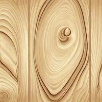 Light wood texture background with knots - Vector