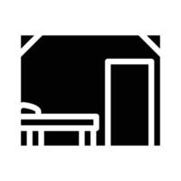 sanitation room glyph icon vector illustration isolated