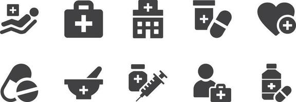 medical icon vector. medical icon vector illustration