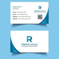 Vector Modern Corporate and Clean Business Card Template