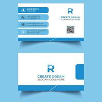 Vector Modern Corporate and Clean Business Card Template