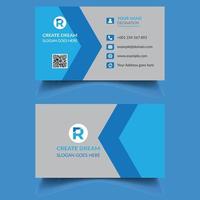 Vector Modern Corporate and Clean Business Card Template