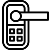 Smart Lock Icon Design vector