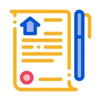 Selling Buying Agreement Vector Thin Line Icon