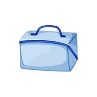 small cosmetic pouch cartoon vector illustration
