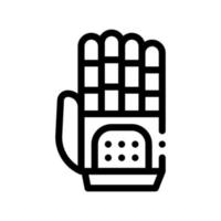 Cyber Hand Artificial Intelligence Vector Icon