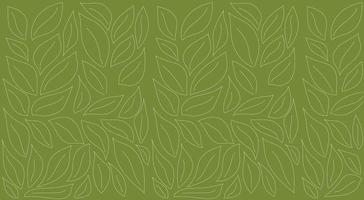 Background With Leaves Free Vector
