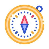 Compass Alpinism Course Detector Tool Vector Icon