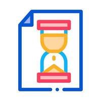 Hourglass Sandglass On File Agile Element Vector