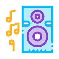 Musical Dynamic Device For Listening Songs Vector