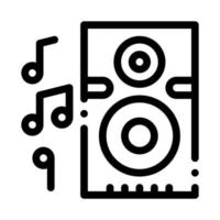 Musical Dynamic Device For Listening Songs Vector