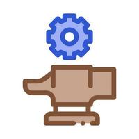 Spare Parts for Production Metallurgical Icon Vector Illustration