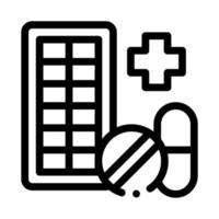 Pharmacy Biohacking Icon Vector Illustration