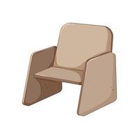 child kid chair cartoon vector illustration