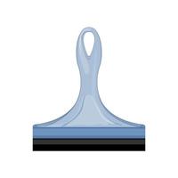 clean squeegee glass color icon vector illustration