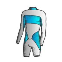 traje de baño de surfista para vector de color de hombre