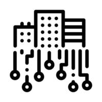 Wi-Fi Signal Network Icon Vector Outline Illustration