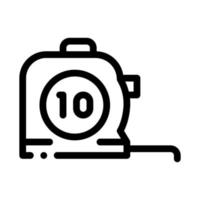 Reel Meter Tool Icon Vector Outline Illustration