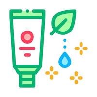 nutritious cream icon vector outline illustration