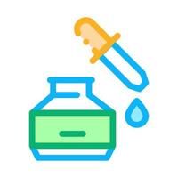 youth serum icon vector outline illustration