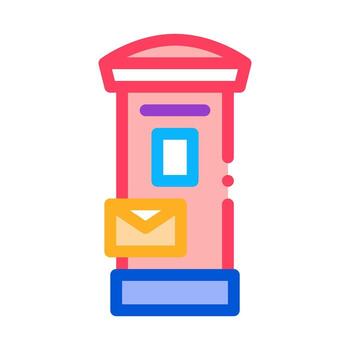 post machine icon vector outline illustration