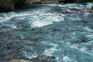 background nature, river flowing between the rocks - stock photo free