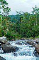 water flowing into the rocks - no 4 photo