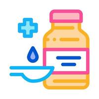 baby medical document icon vector outline illustration