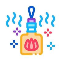 burning gas fuel icon vector outline illustration