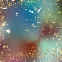 Blur gradient color with sparkle gold photo