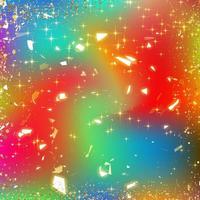 Gradient rainbow color background  with gold sparkle photo