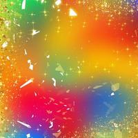 Gradient rainbow color background  with gold sparkle photo