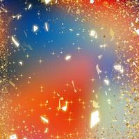 Gradient  colorful  background  with gold sparkle photo