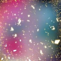 Gradient  colorful  background  with gold sparkle photo