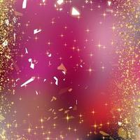 Gradient  colorful  background  with gold sparkle photo