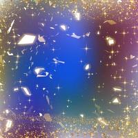 Gradient  colorful  background  with gold sparkle photo