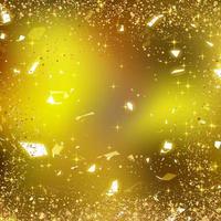 Gradient gold color background  with gold sparkle photo