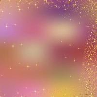 Gold sparkle with gradient iridescent color background photo