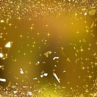 Gradient gold color background  with gold sparkle photo