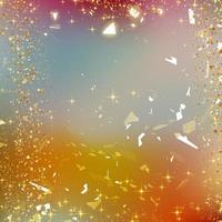 Gradient  colorful  background  with gold sparkle photo