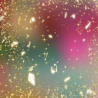 Gradient  colorful  background  with gold sparkle photo