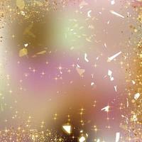 Gradient rose color background  with gold sparkle photo